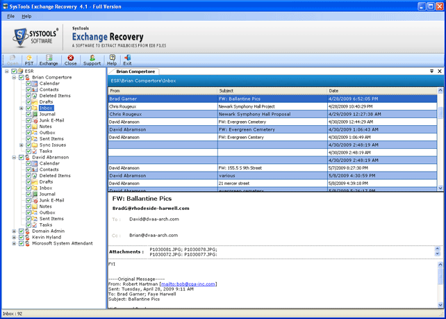 Exchange 2010 Restore Mailbox from EDB 4.1